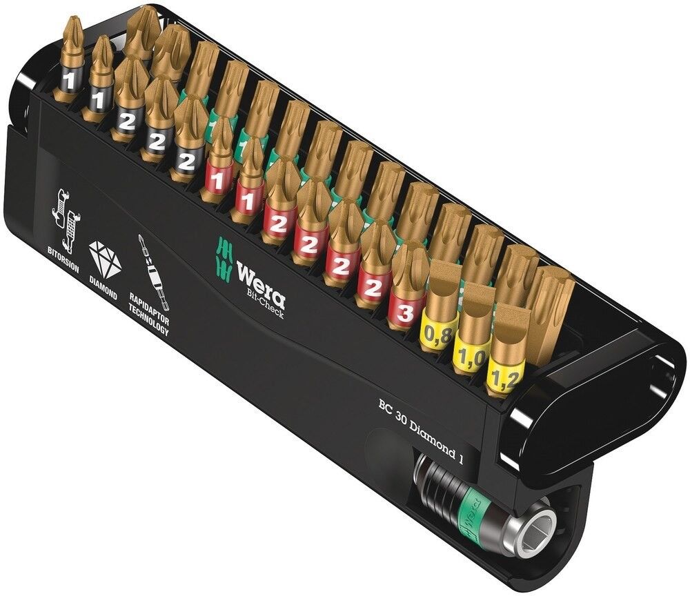 Wera Bit-Check BC 30 Diamond 1 Bitset 30-Delig