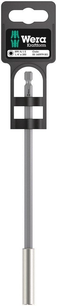 Bithouder ¼“ x 200 mm Wera 899/4/1S Impaktor