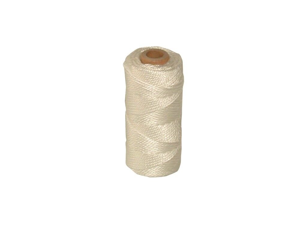 Metselkoord gesl. 4 strengs pp wit rol 50 m1
