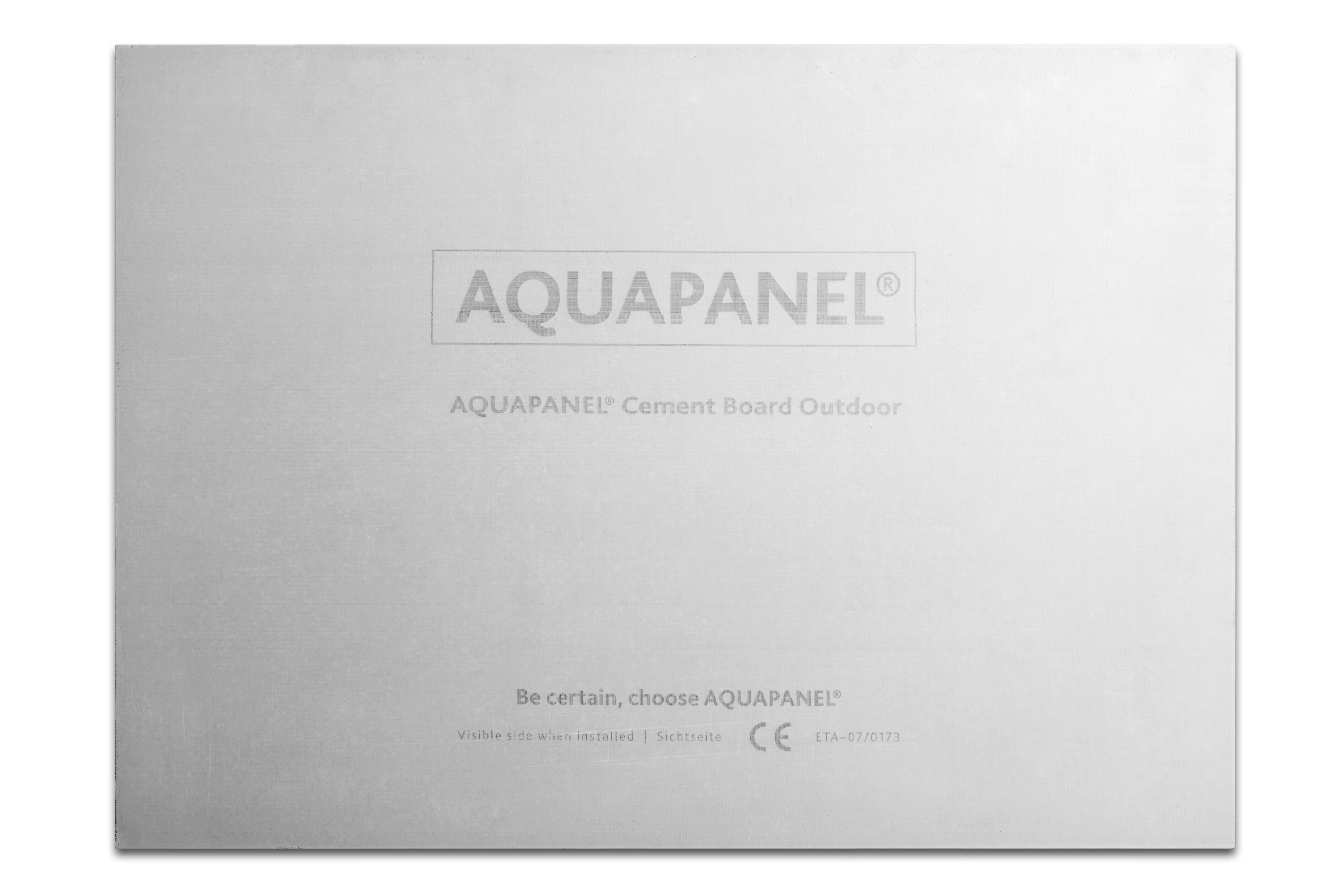 12.5 mm x 2400 x 900 Aquapanel Cement Board Outdoor