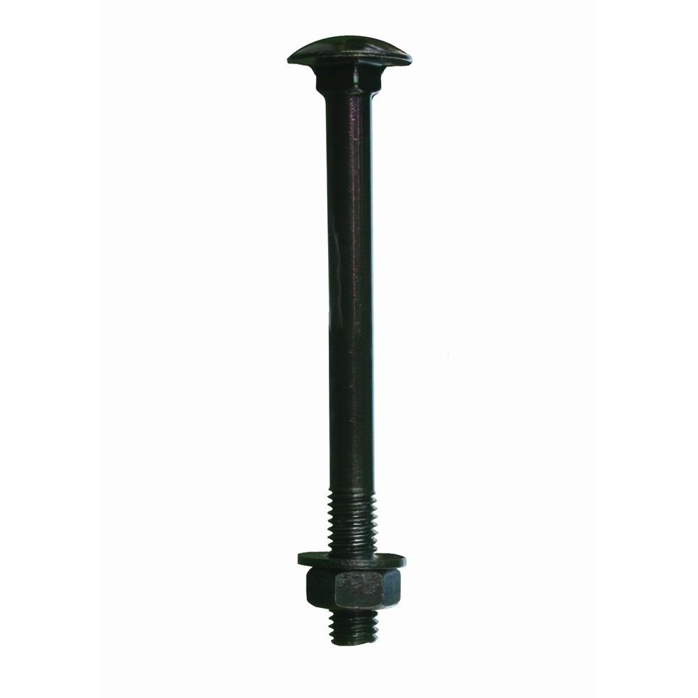 GB slotbout DIN603/555 M8 x 60 zwartverzinkt (25 st/ds)