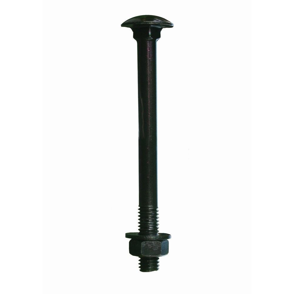 GB slotbout DIN603/555 M8 x 60 zwartverzinkt (25 st/ds)