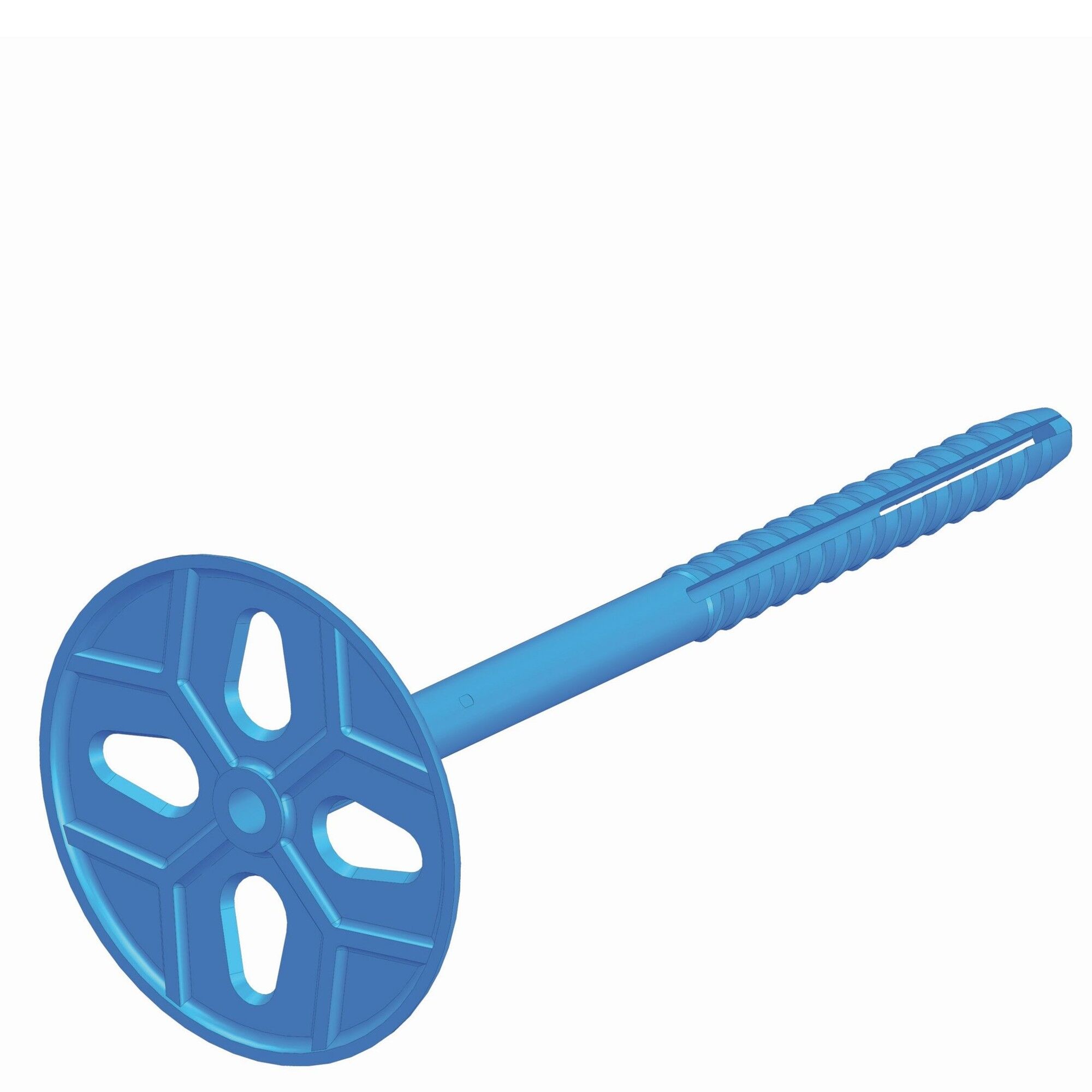 GB Uni Perfo plug blauw 8 x 180 Iso dikte 100-120mm (250st)