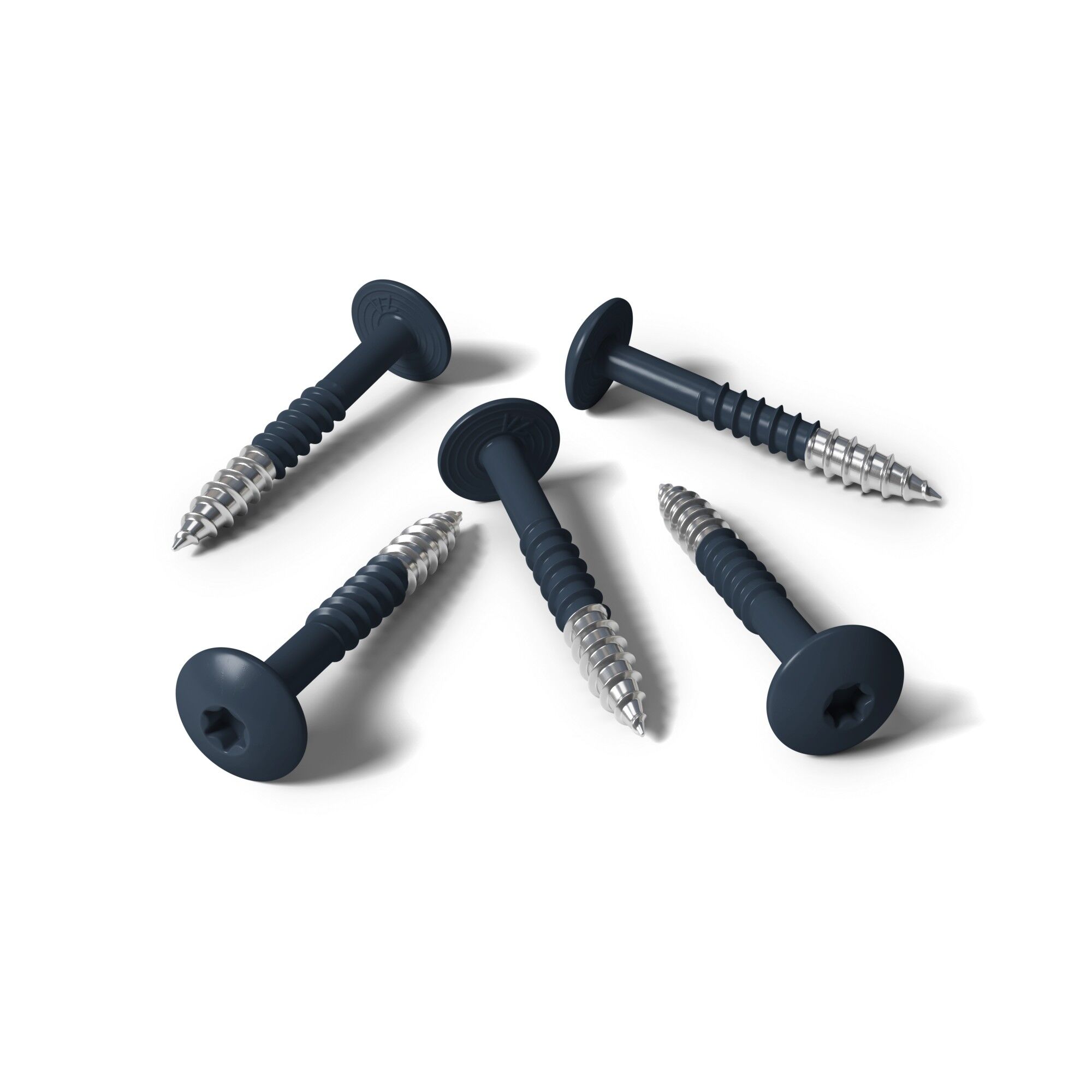 Trespa schroef Roestvast Staal A4/AISI RAL 5011 4,8x25 mm doos 100 st