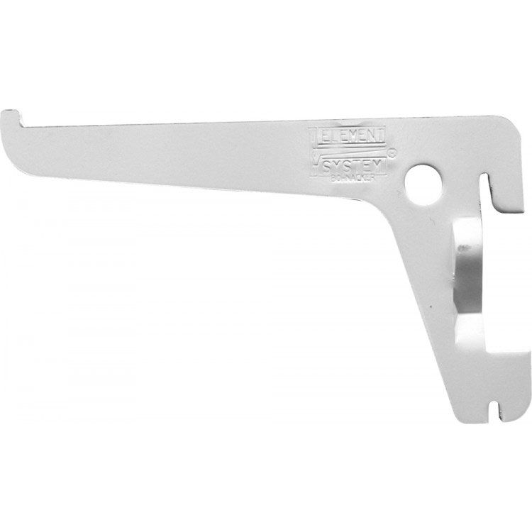 Drager Element dubbel 1-haaks wit 22 cm