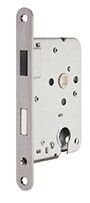 Magneet cilinderslot met RVS voorplaat type 1269 incl.sluitplaat