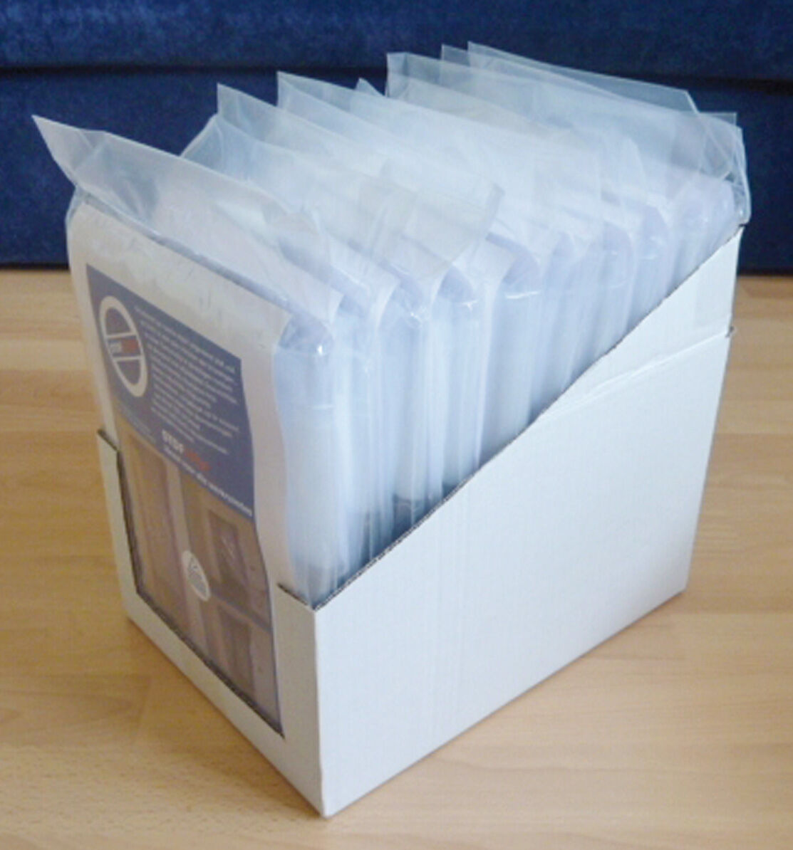 Stofstop afsluitfolie met rits 2.5 x 1.1 m1