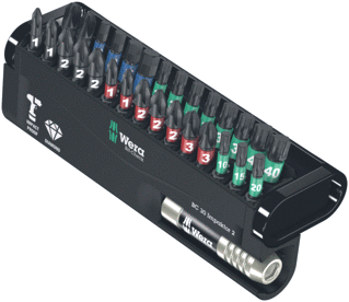 Wera Bit-Check BC 30 Impaktor 2 Bitset 30-Delig