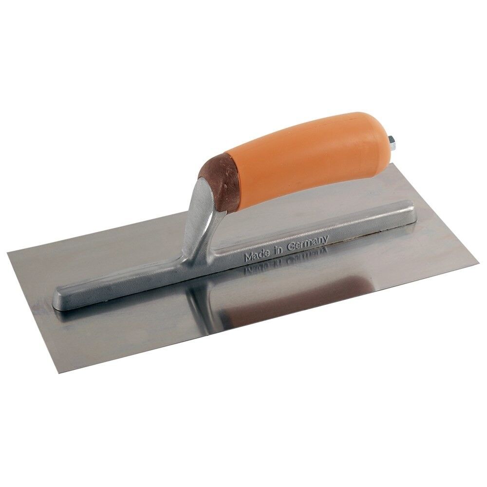 Pleisterspaan Super Prof 280 x 120 x 0.65 mm RVS met Supersoft handgreep