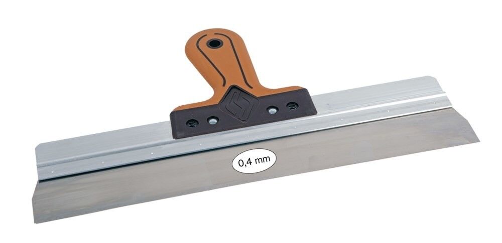 Spackmes Super Prof aluminium L = 285 mm RVS met Supersoft handgreep