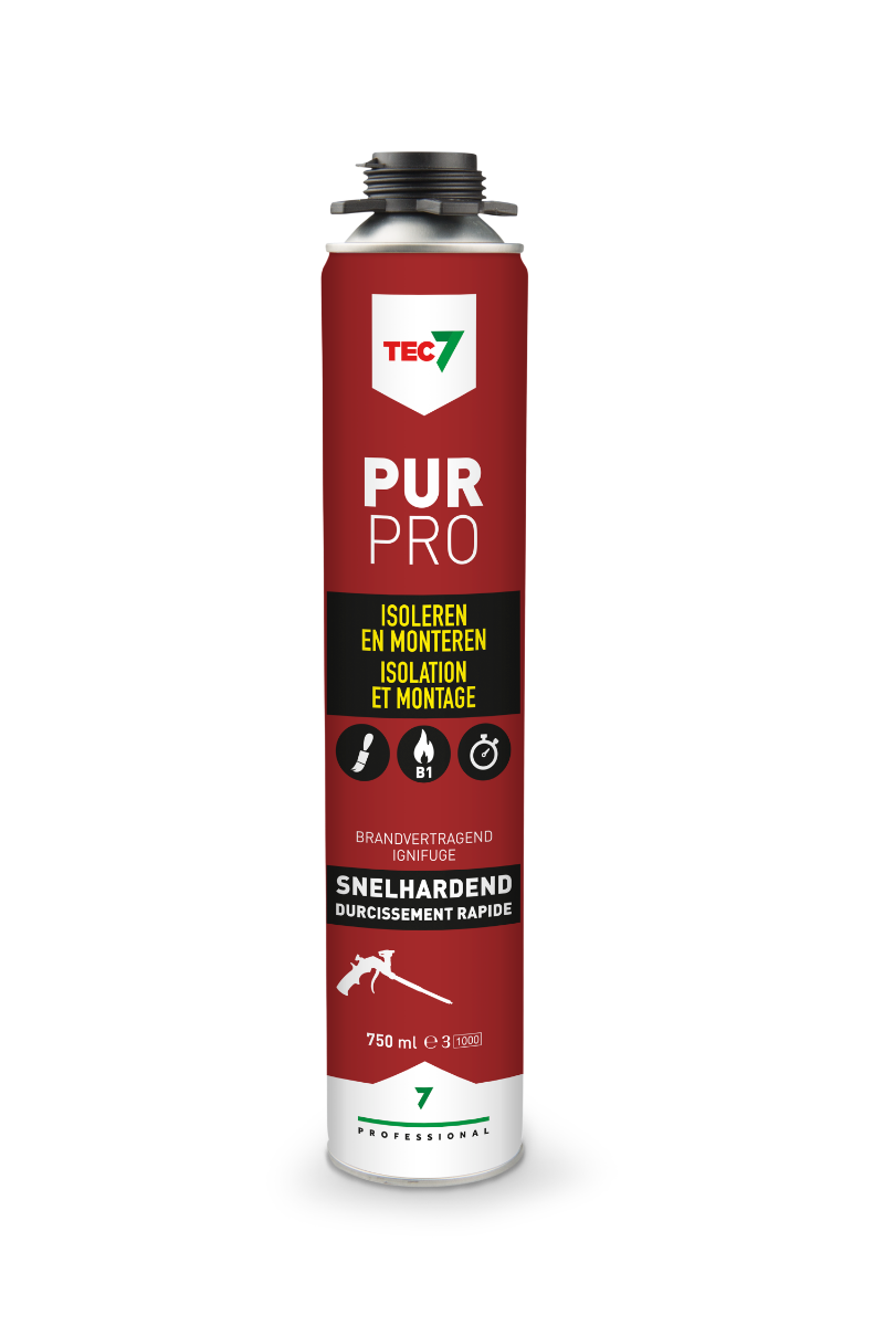 Tec7 PUR Pro 750ML Brandvertagend Klasse B1