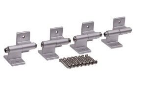 Schuine kap clip t.b.v. schuifdeuren