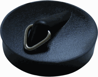 De Beer rubberen plugstop t.b.v. gootsteen 50.5 mm