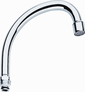 Grohe Costa L uitloop 140mm chroom wastafelmengkraan 13219000