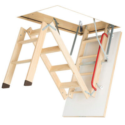 Fakro 3-delige zoldertrap LWK 70 x 120 cm bakhoogte 14 cm
