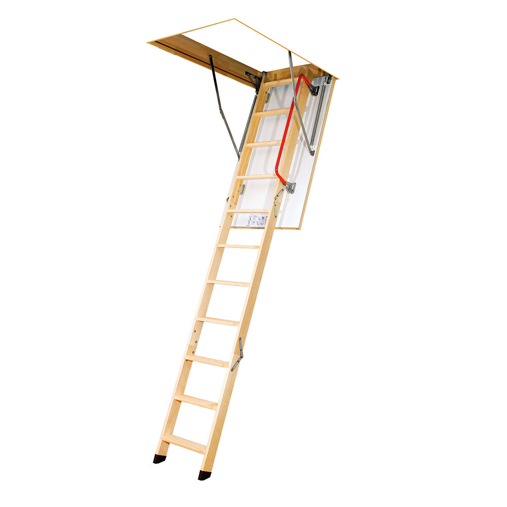 Fakro 3-delige zoldertrap LWK 70 x 120 cm bakhoogte 20 cm