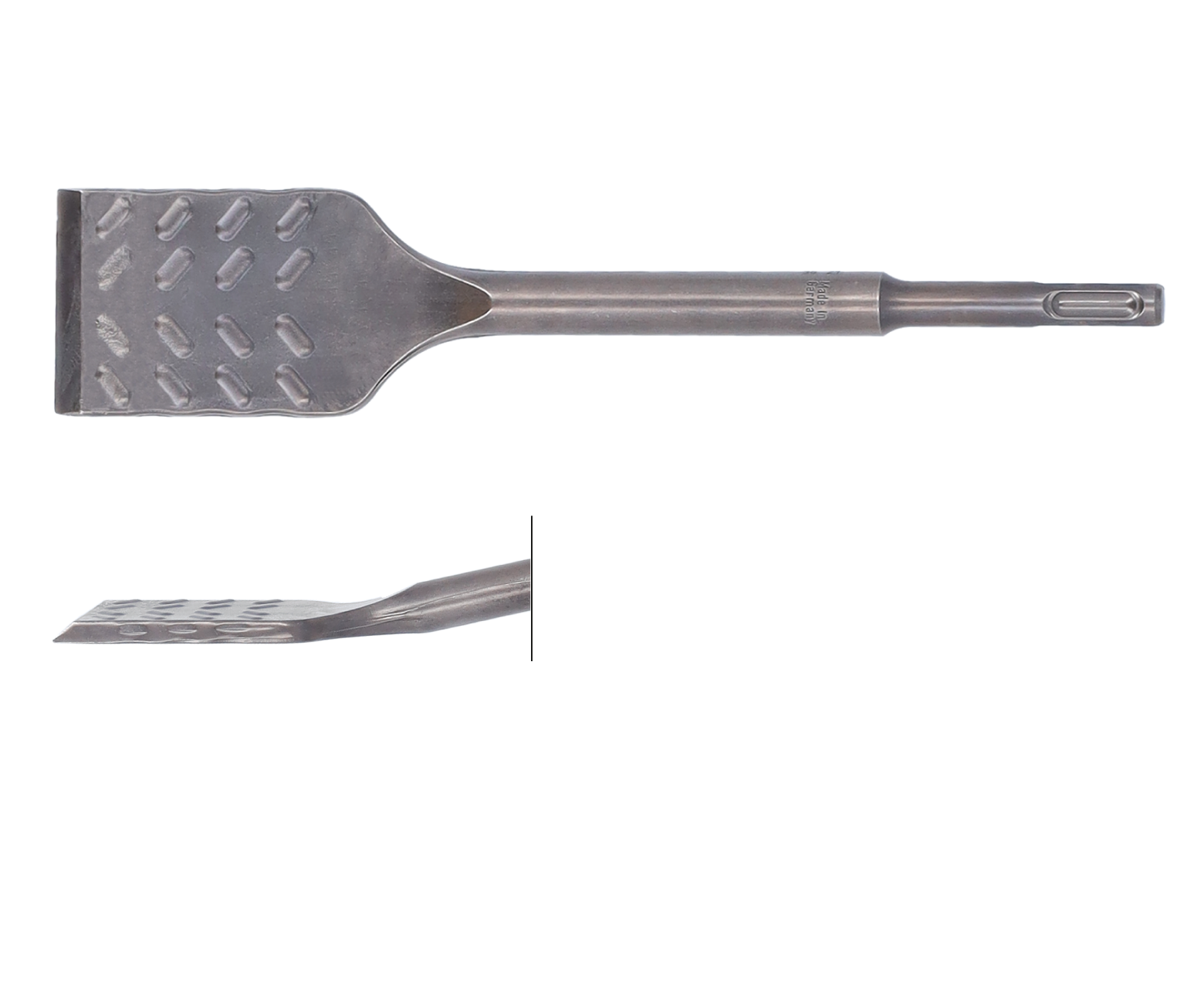 Rotec SDS-plus Tegelbeitel, gebogen, V-Breaker, 50x250 mm (vpe 1)