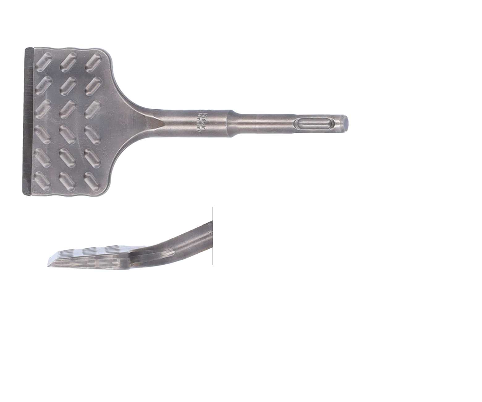 Rotec SDS-plus Tegelbeitel, gebogen, V-Breaker, 75x165 mm (vpe 1)