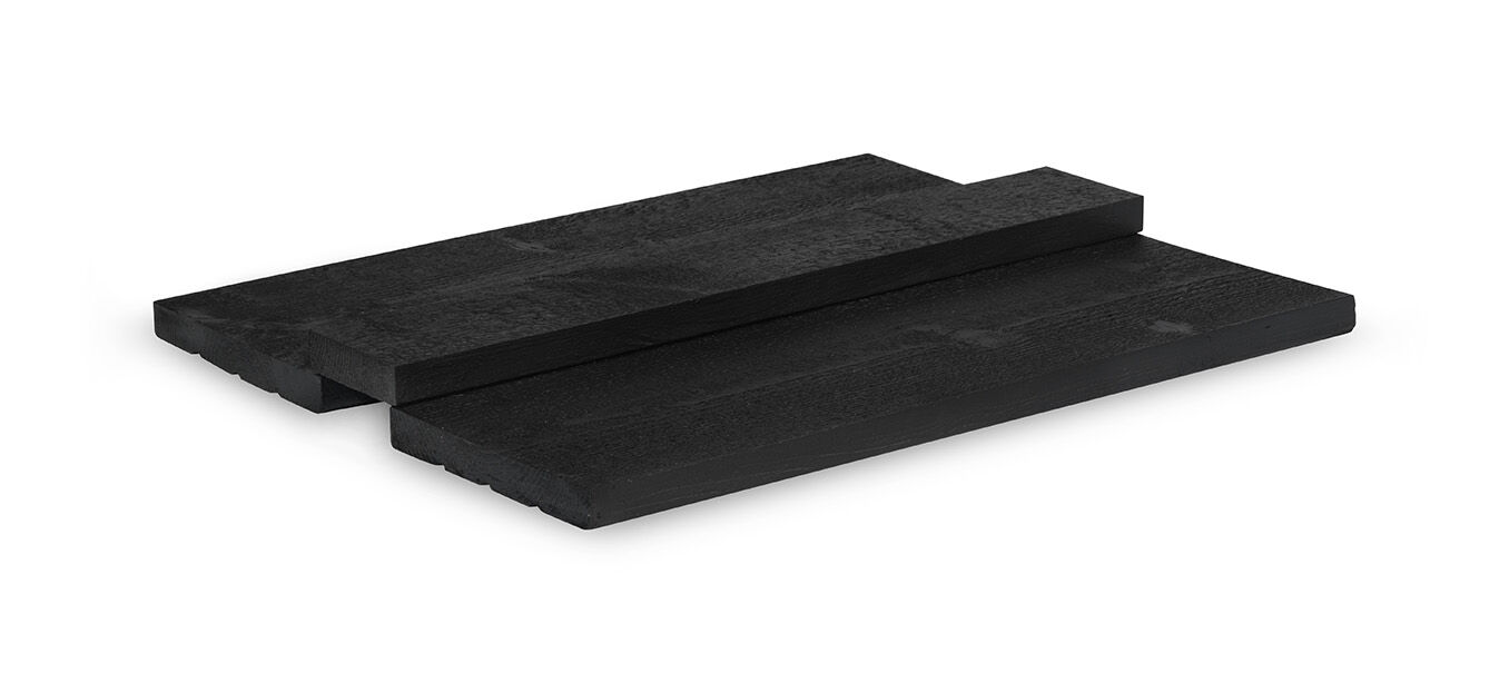 18 x 136 x 4880 mm CapeCod buitenhoek/board zwart C060