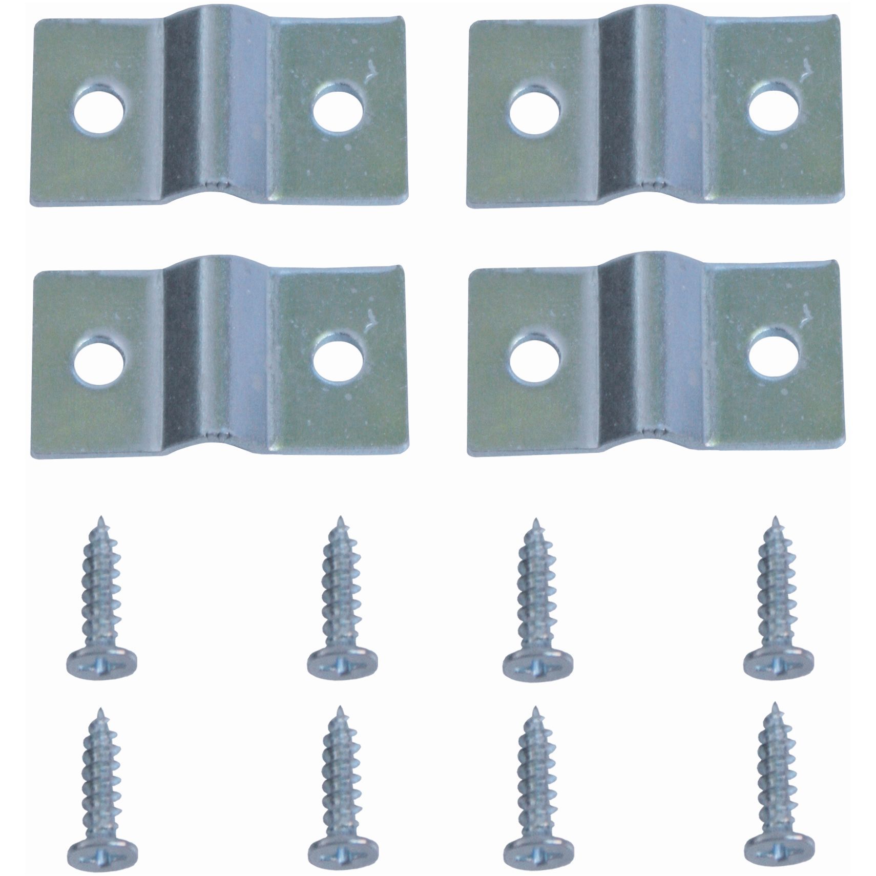 Tralie beslag voor 5 mm (4 st/set)