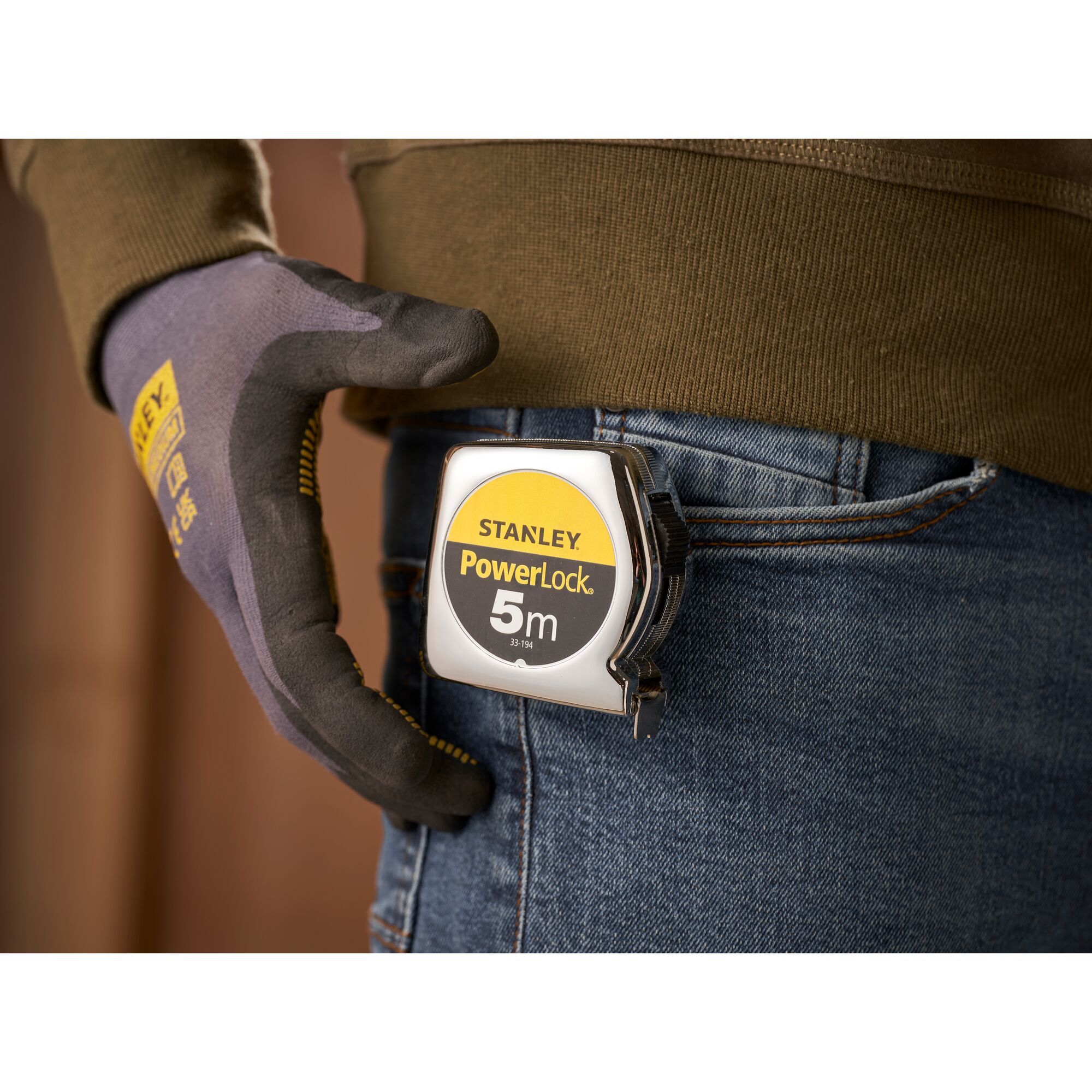 Stanley Rolbandmaat Powerlock 5 m1