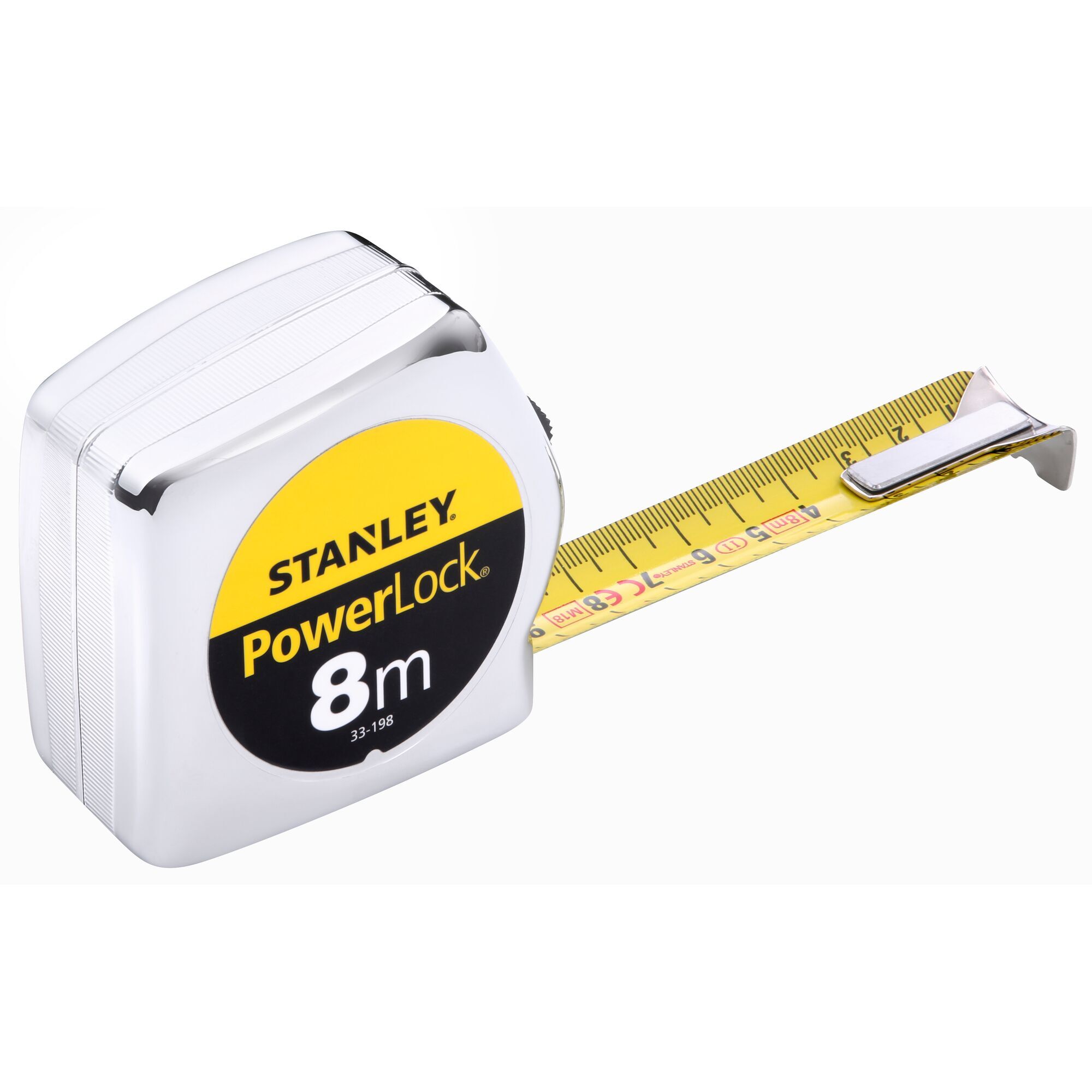 Stanley Rolbandmaat Powerlock 8 m1