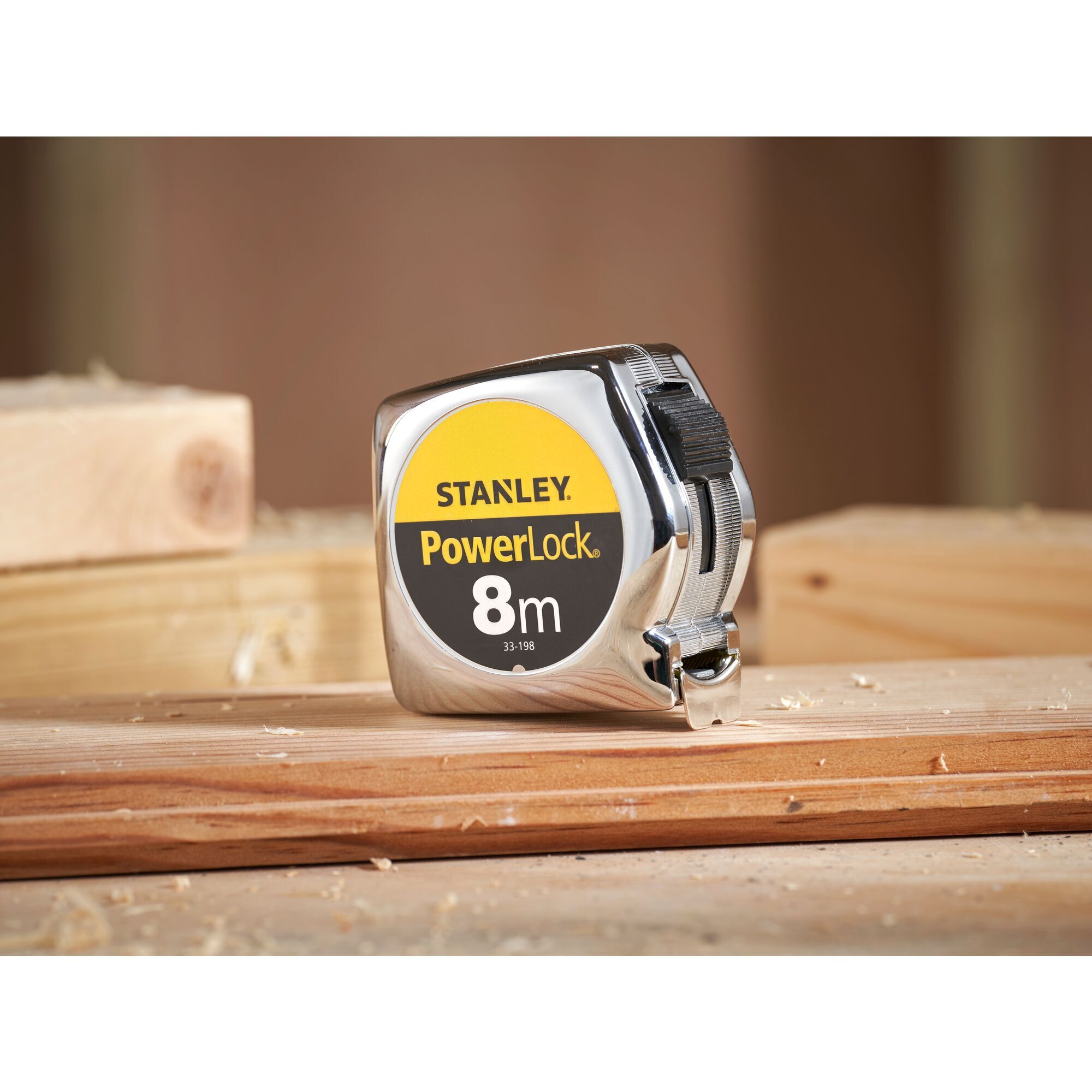 Stanley Rolbandmaat Powerlock 8 m1
