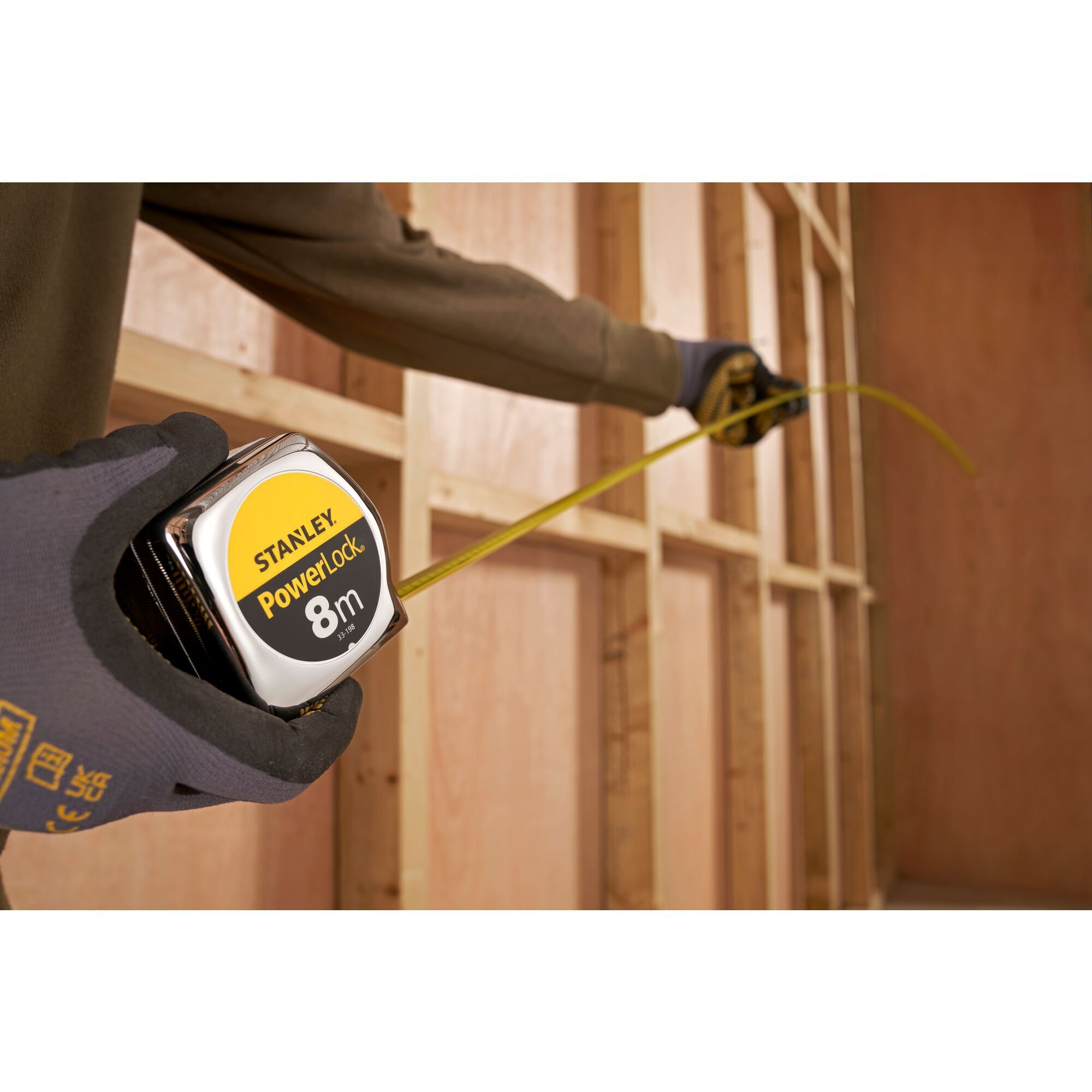 Stanley Rolbandmaat Powerlock 8 m1