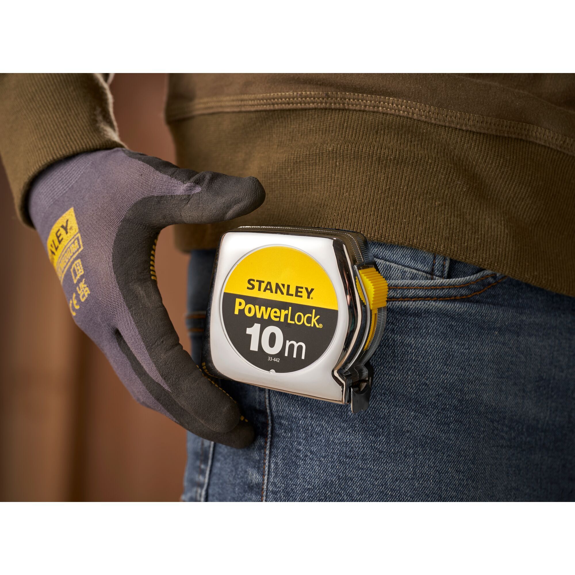 Rolbandmaat Powerlock 10 m1