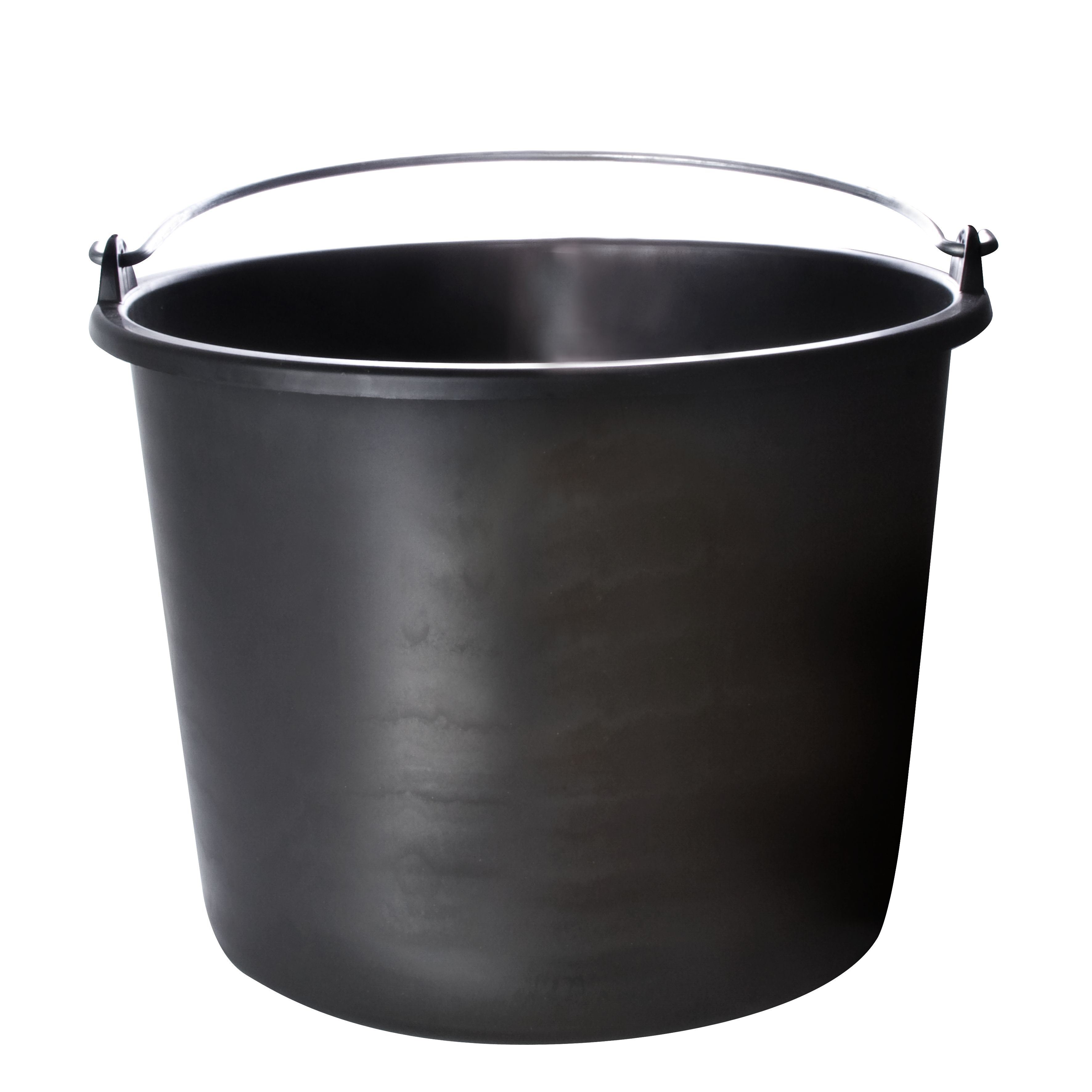 Bouwemmer 20 ltr zwart