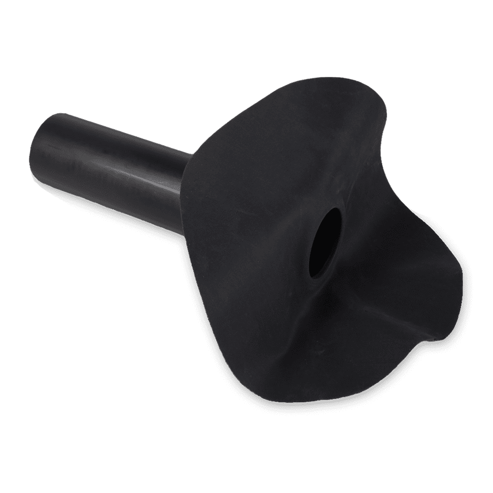 BossCover Roof HWA Middenonder PE zelfkl. EPDM slabbe Ø 75 mm x 300mm