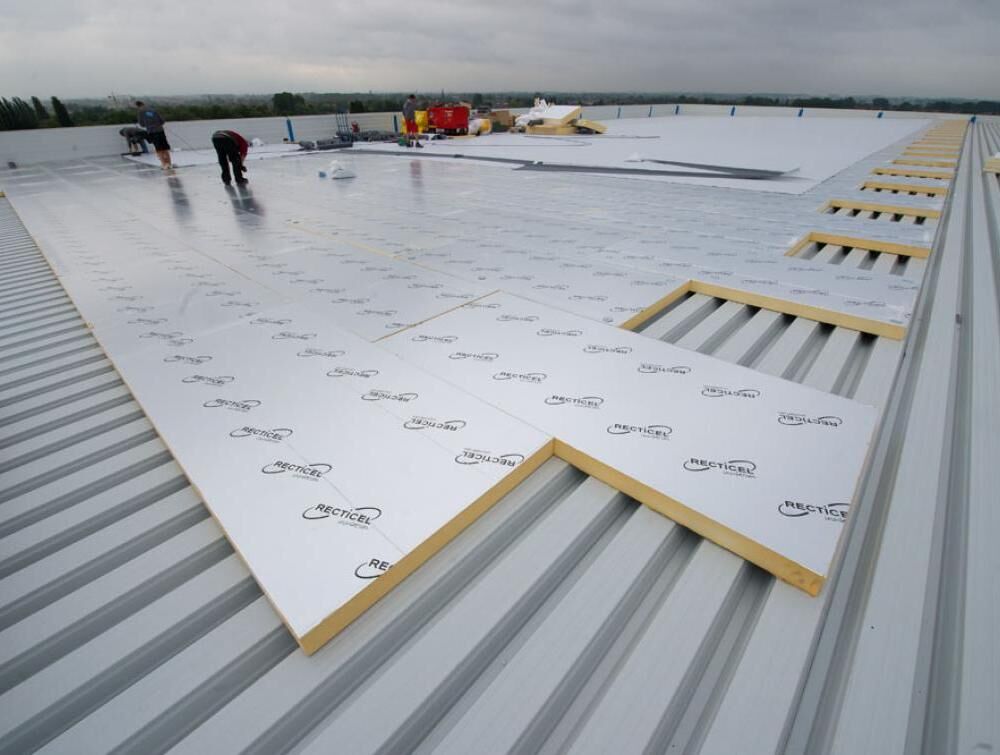 70 mm x 1200 x 600 Recticel Eurothane Silver Rd 3.15 (7 st/pk)