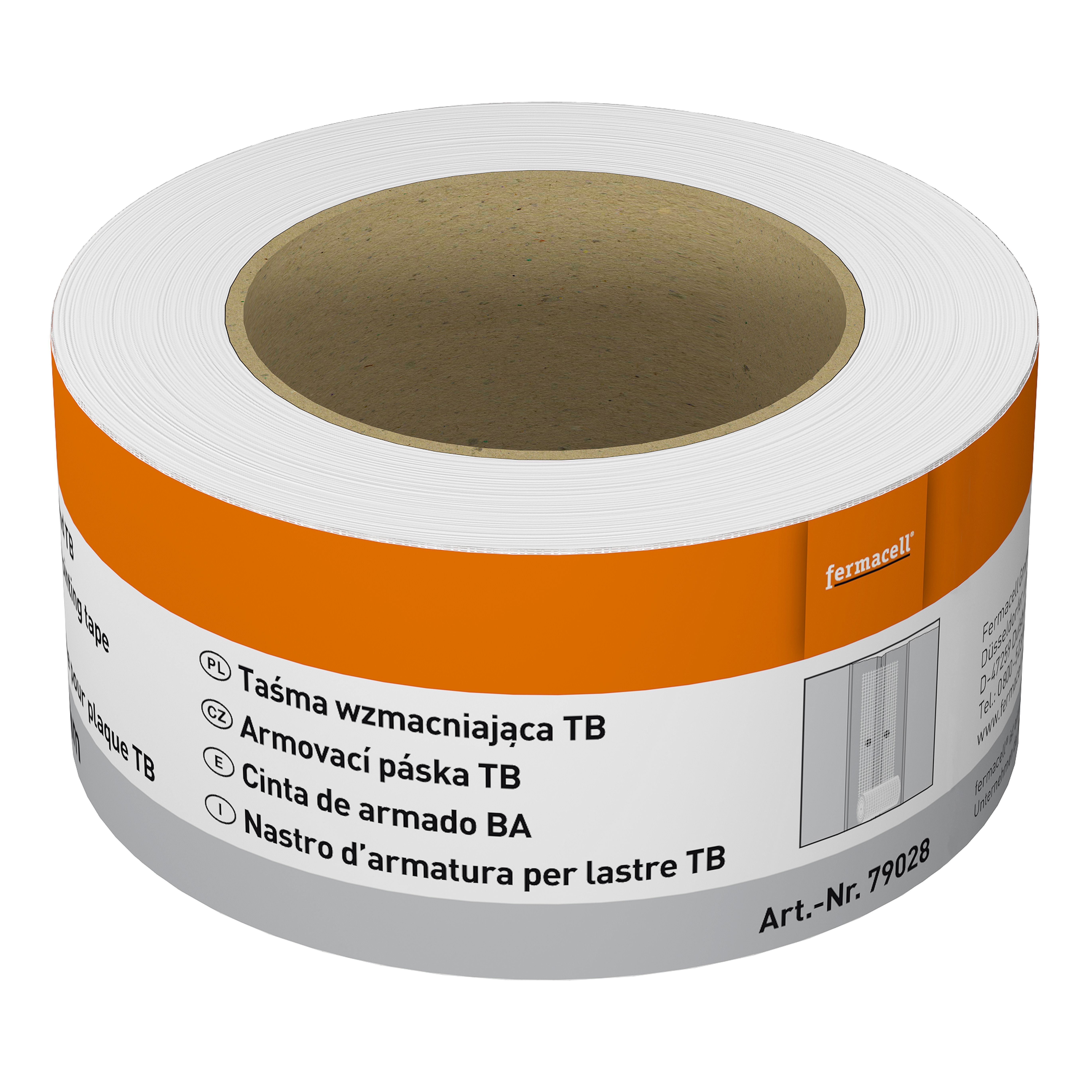 Fermacell zelfklevend gaasband 60 mm 45 m1