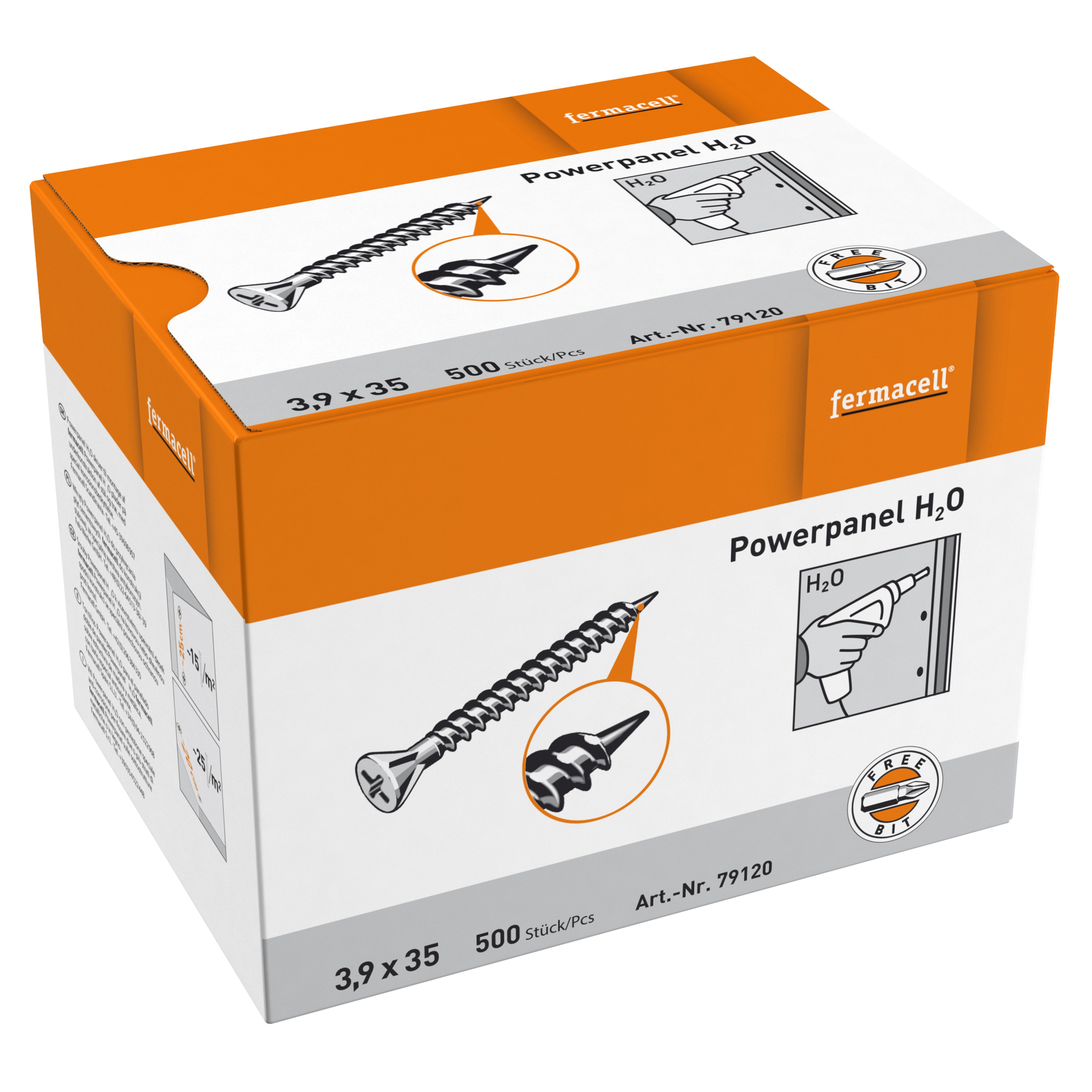 Fermacell Powerpanel H2O schroef 3.9 x 35 (500 st/ds)