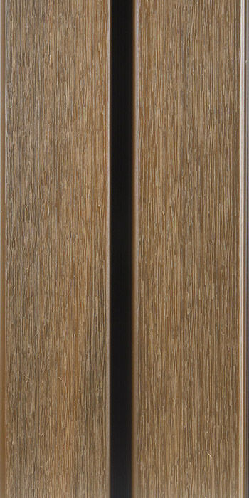 33 x 170 x 2900 mm WPC WEO60 Geveldeel Teak wb 140 mm Brandklasse D