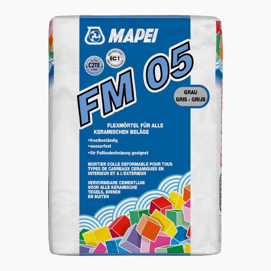 Mapei FM 05 grijs poederlijm keramiek zak 25kg