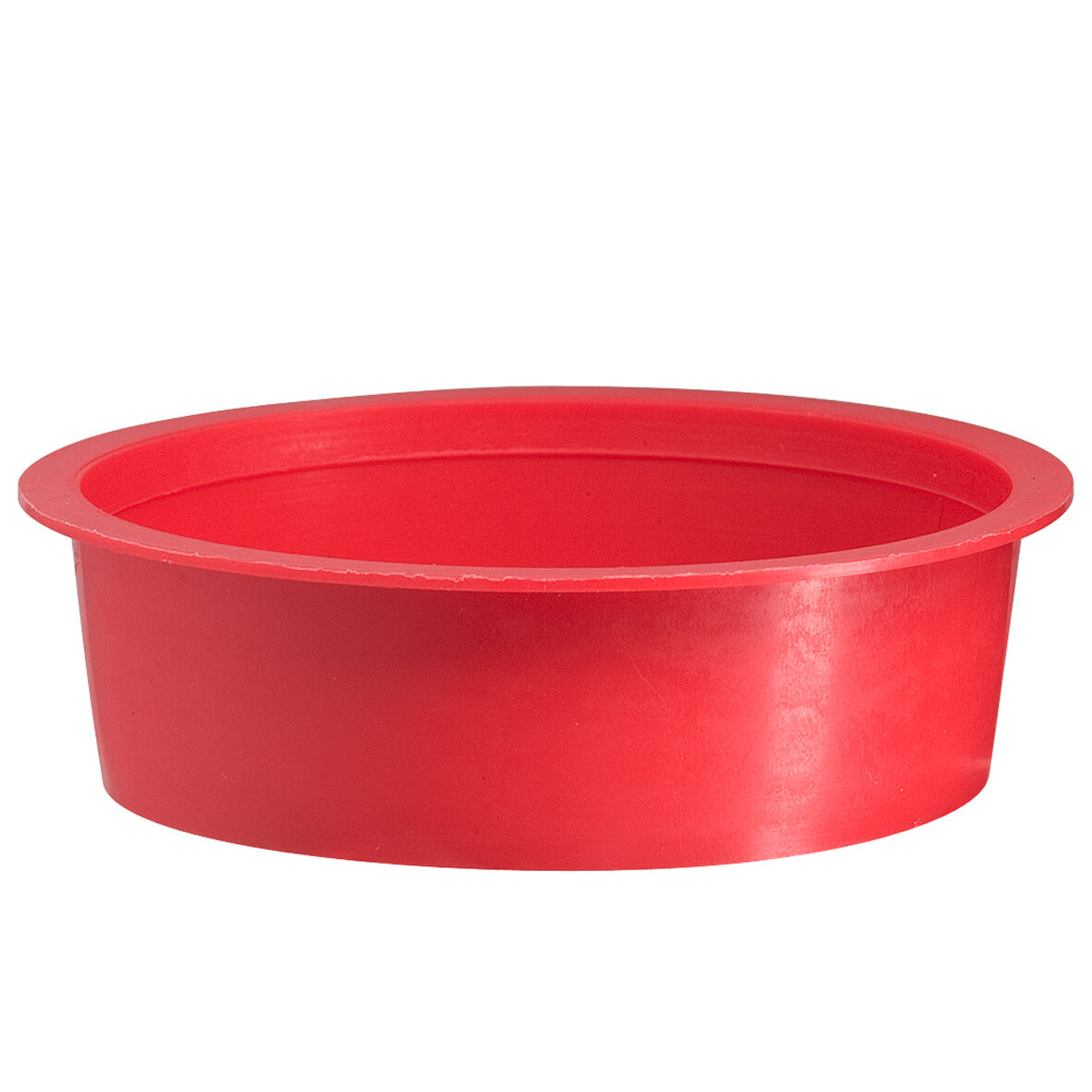 Speciedeksel 75 mm Rood