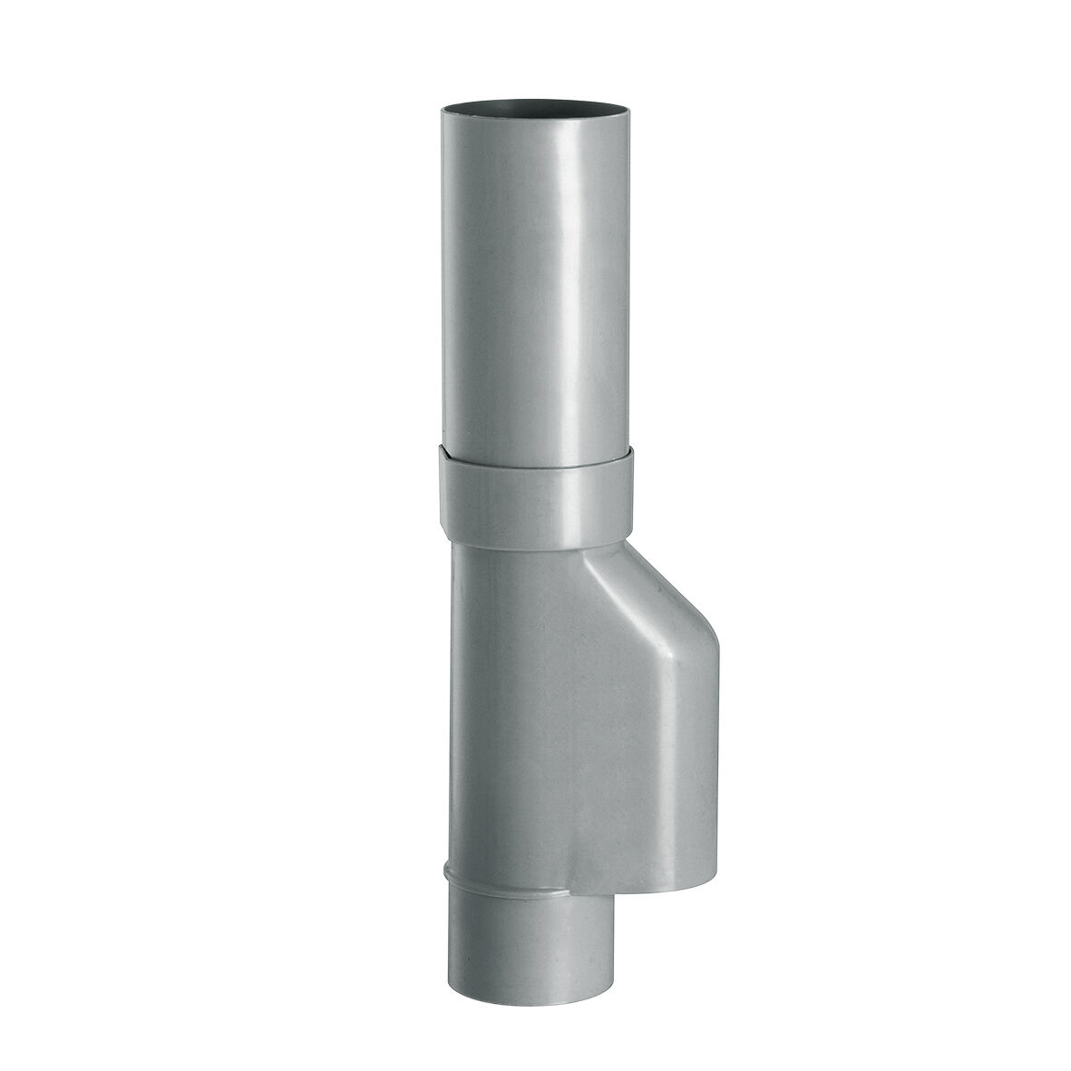 PVC Bladscheider grijs 80 mm