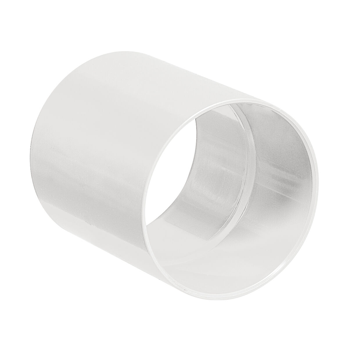 Dubbele lijmmof 40 mm wit DW 2xLM