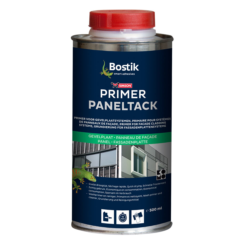 Bostik plaat Primer Paneltack transparant 500 ml   30022111  
