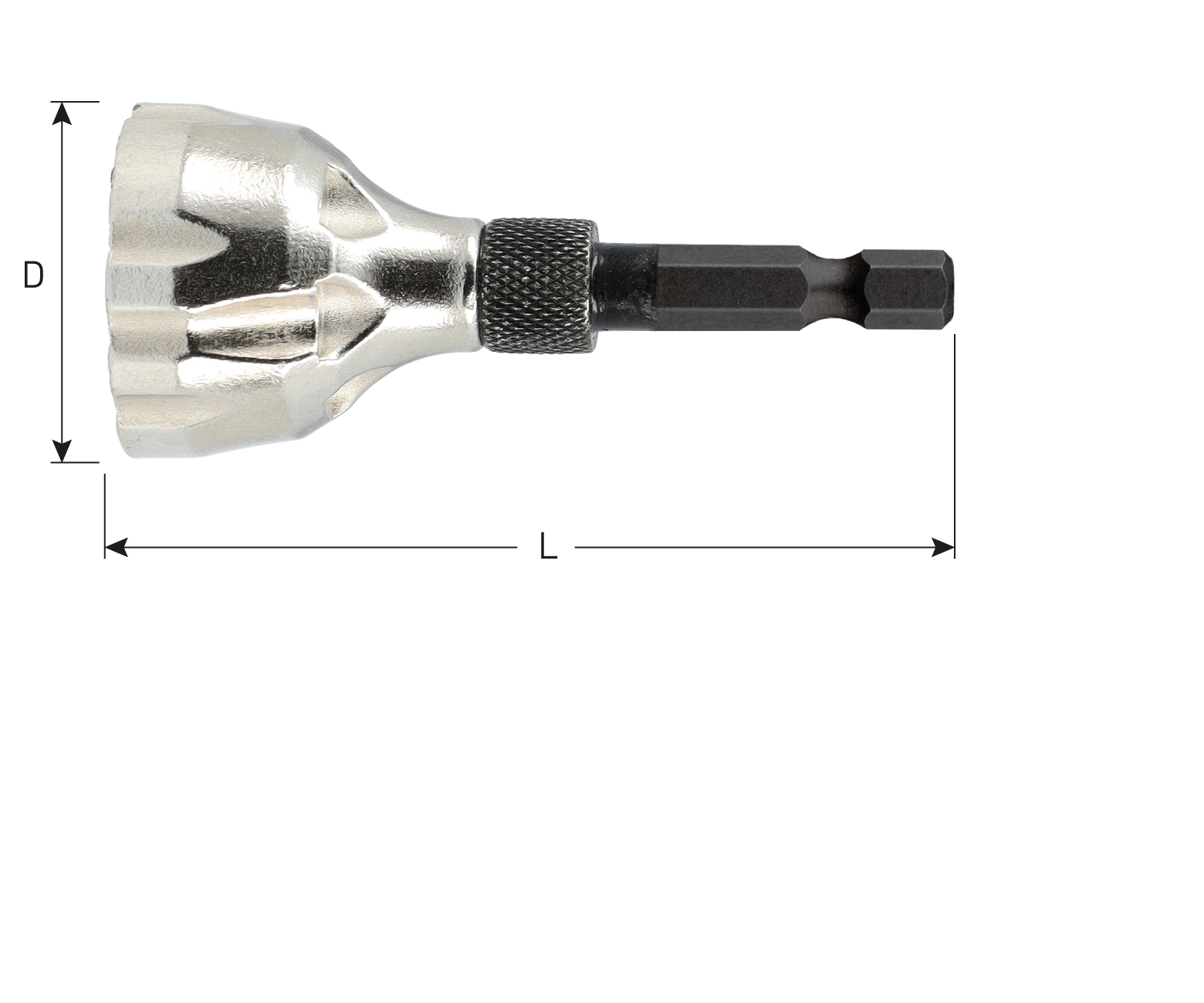 Rotec HM-Draadeind ontbramer E6,3 bereik 3-20mm (vpe 1)