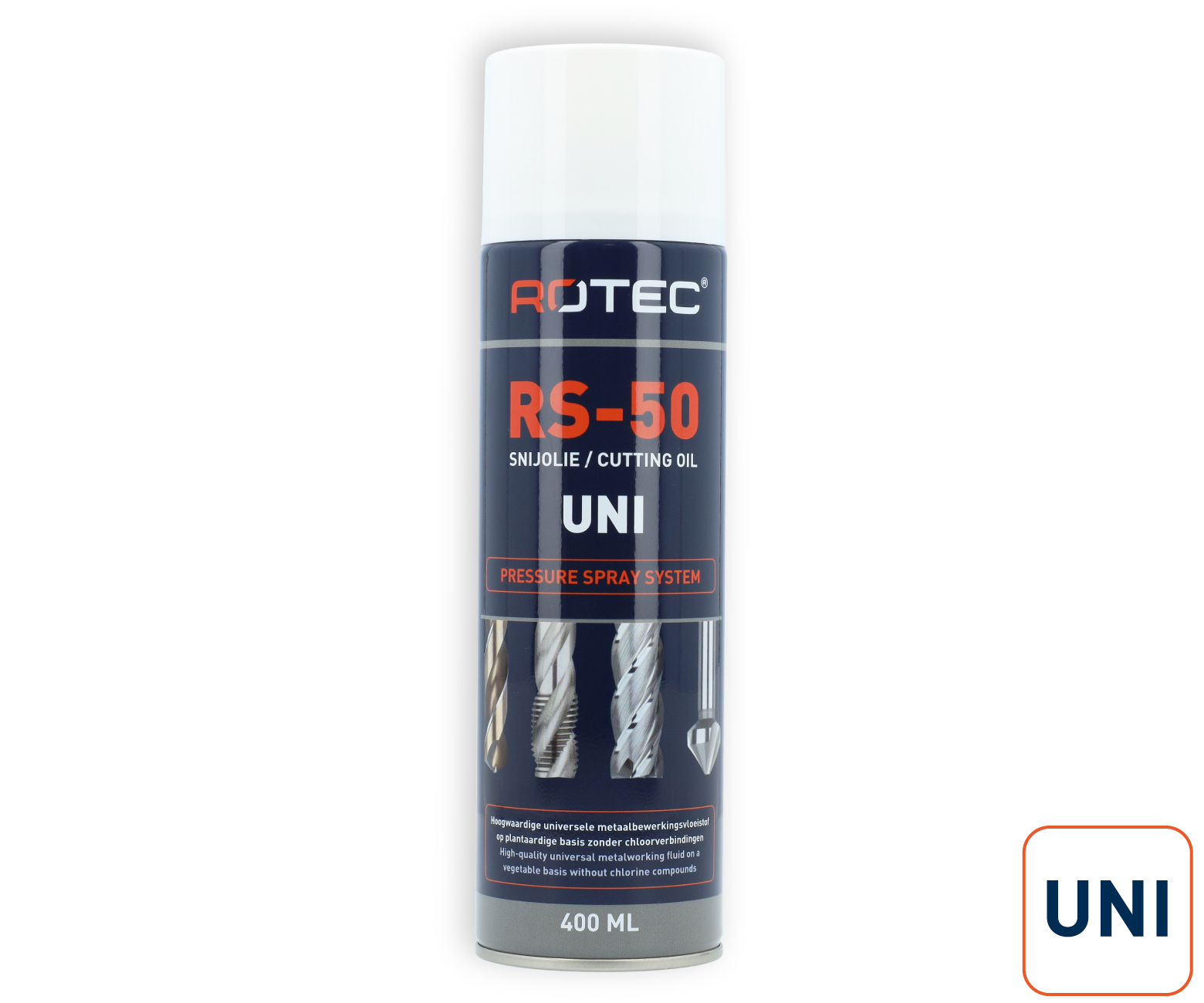 Rotec Snijolie RS-50 UNI universeel), in spuitbus à 400ml (vpe 1)