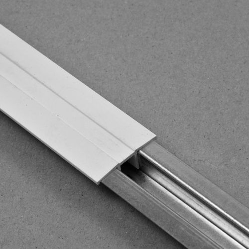Omega PVC afdekbies wit 9010 lengte 300 cm