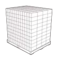 Kalkzandsteen VW Maasformaat 214 x 102 x 82 mm CS16 -45 st/m2 (520 pall/folie)