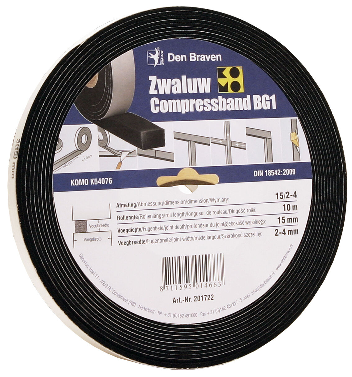 Compri Band 15 x 15 mm 10 m1